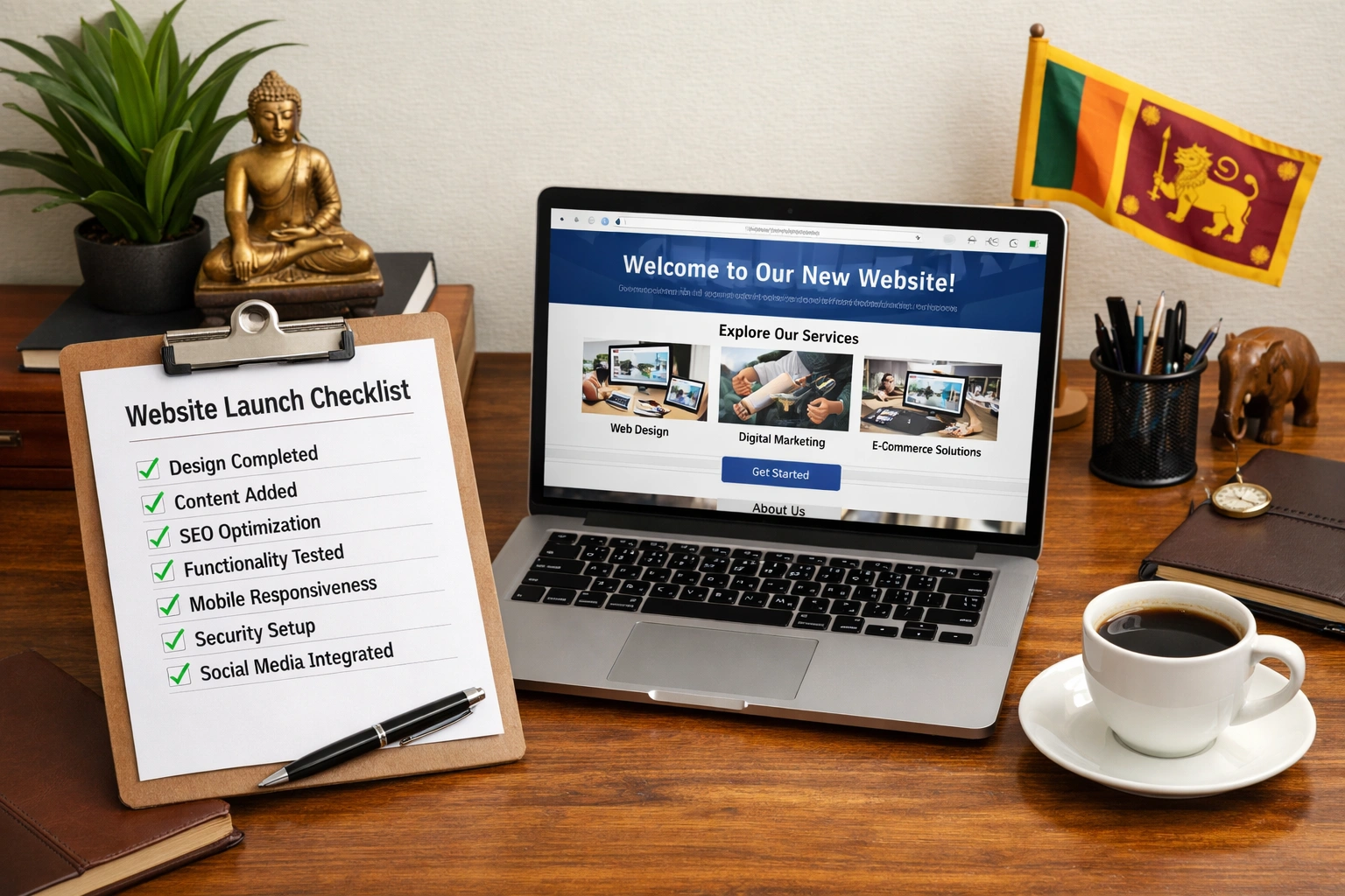 Guide: Website Launch Checklist for Sri Lankan Businesses
