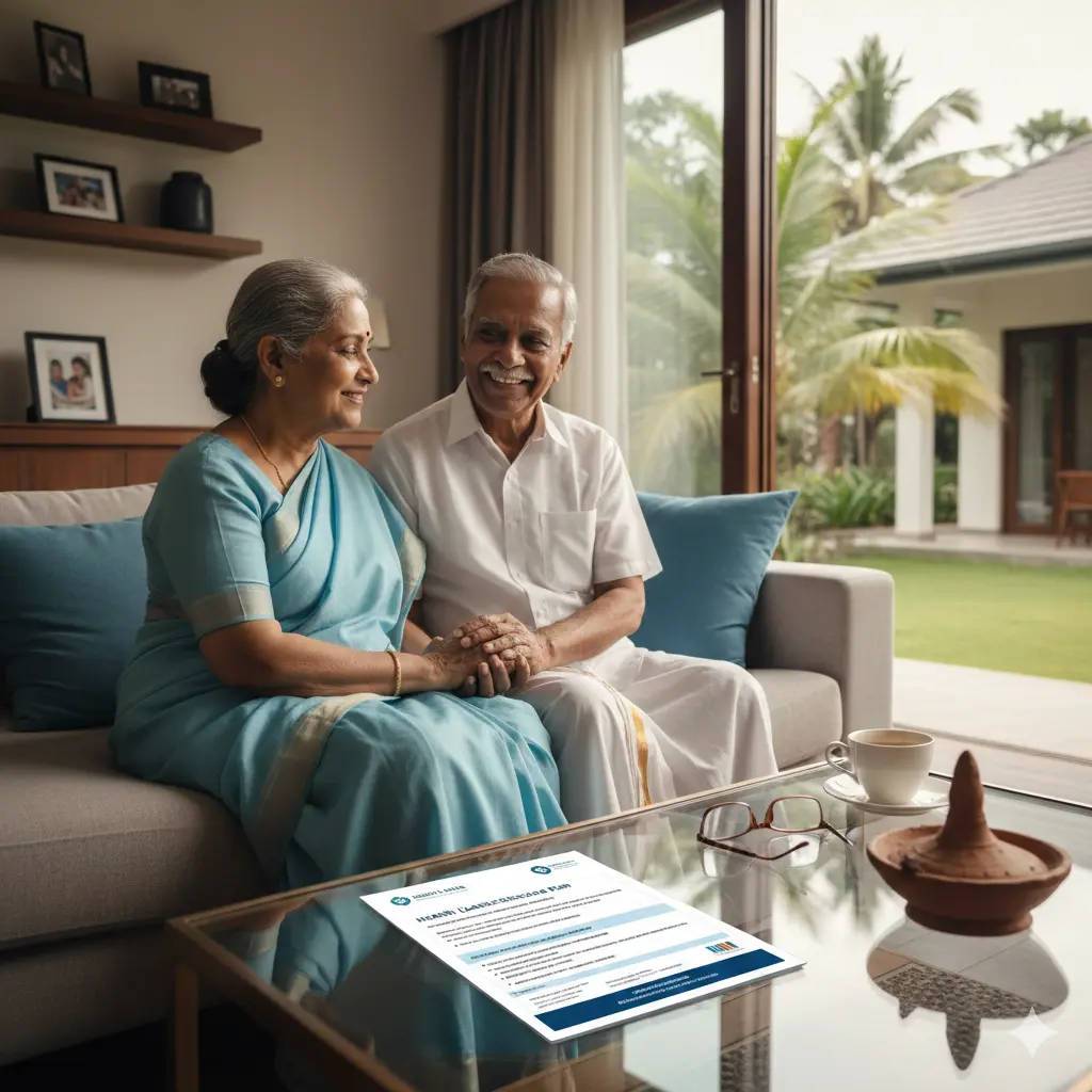 Health insurance for elderly parents in Sri Lanka: Coverage for chronic diseases.