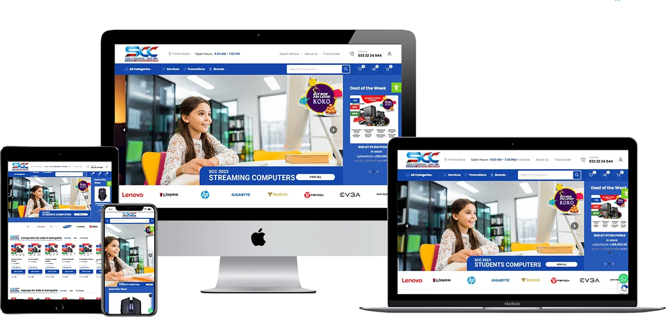 ecommerce website design sri lanka