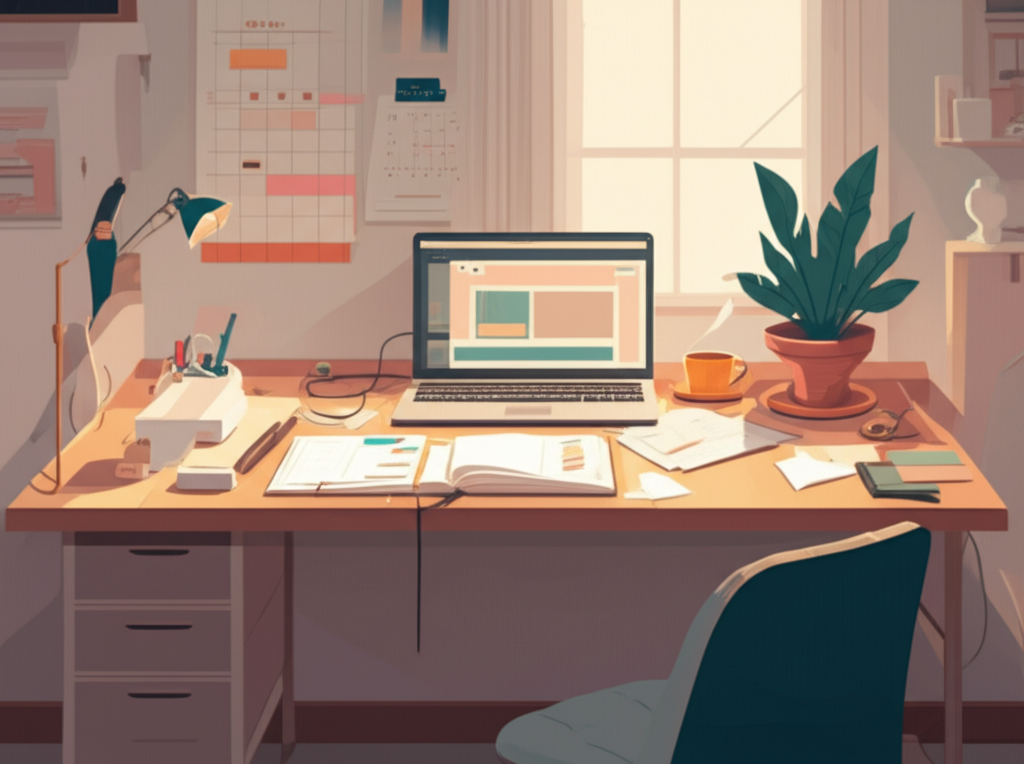 Sri Lankan professional planning side hustle tasks around a full‑time job using a weekly planner