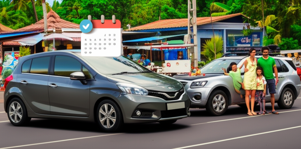 A family enjoying their owned car, representing the freedom and long-term nature of a personal loan.