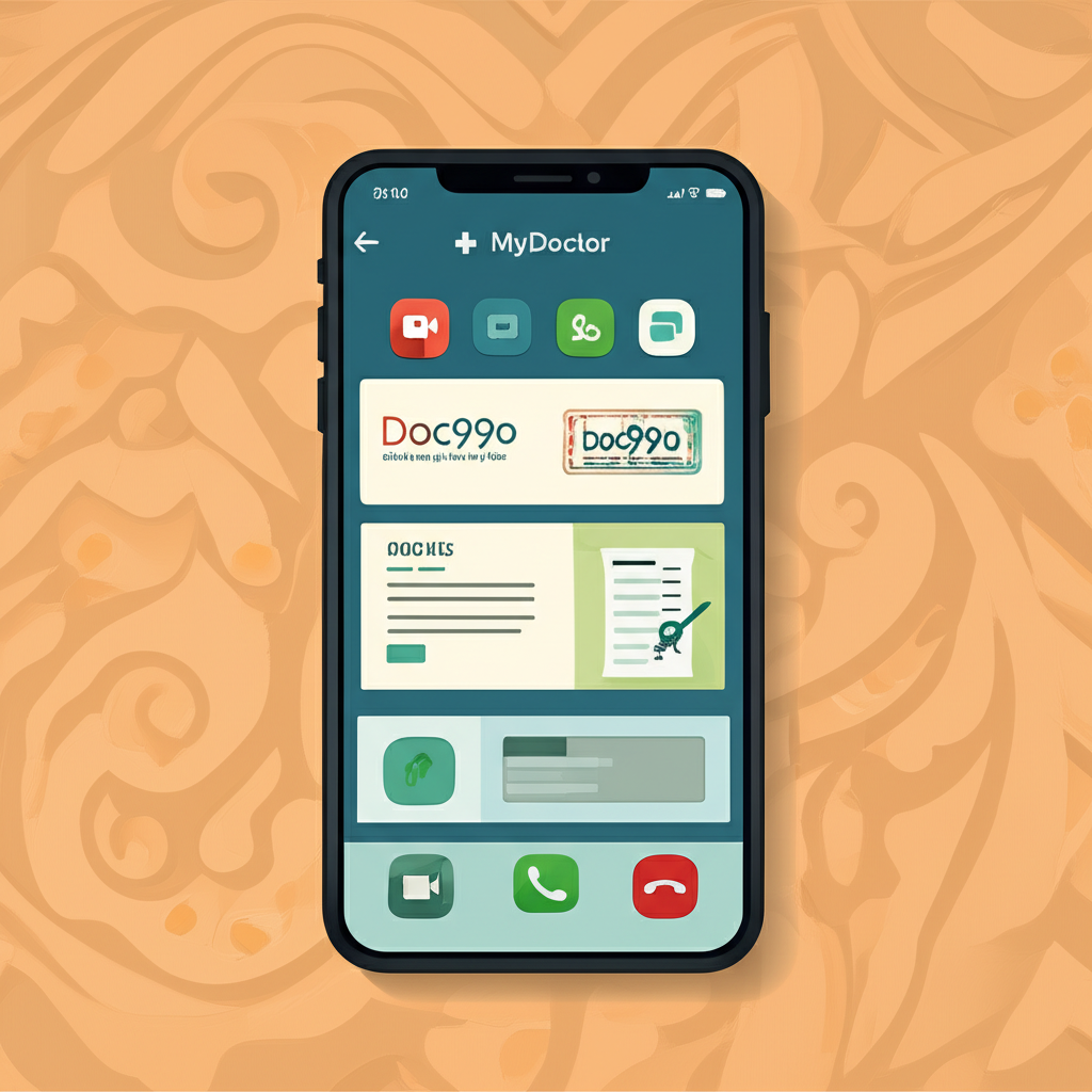 A smartphone screen showing the user interface of a popular doctor consultation app in Sri Lanka.