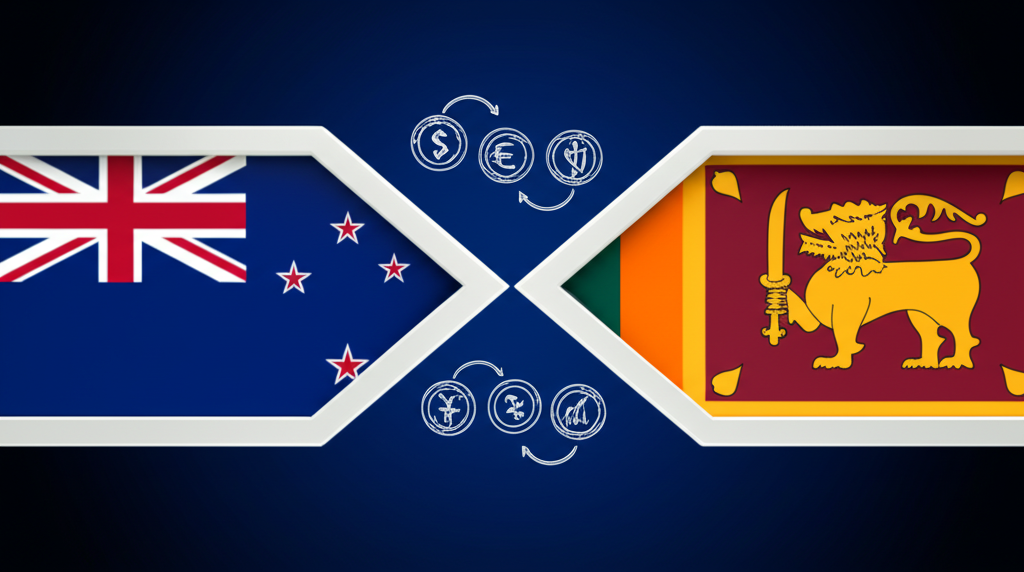 Graph showing the potential for economic growth in Sri Lanka for investors from NZ and the UK.