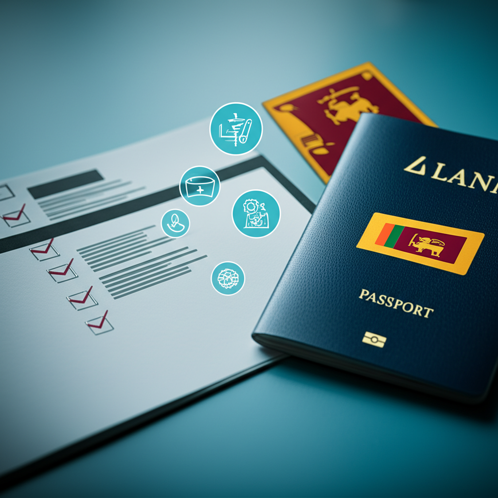 Checklist for international migration planning for professionals.