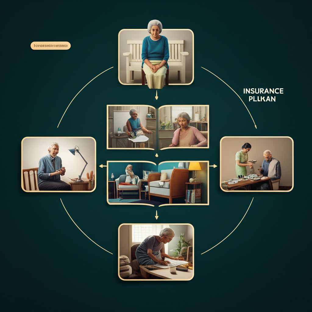 A visual representation of the financial impact of managing chronic diseases without proper insurance coverage.