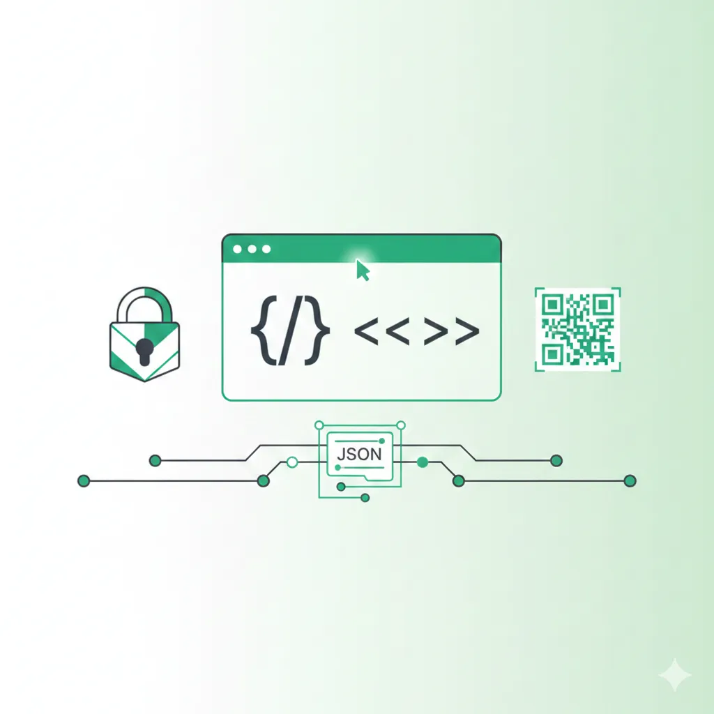 Developer utilities for encoding formatting and code tools