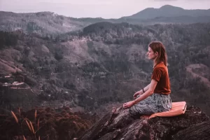 yoga retreat in nature