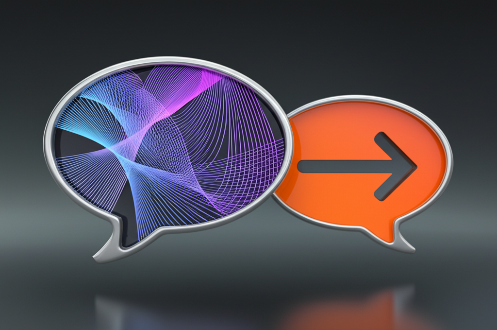 A graphic showing the contrast between indirect Sri Lankan and direct American communication styles.